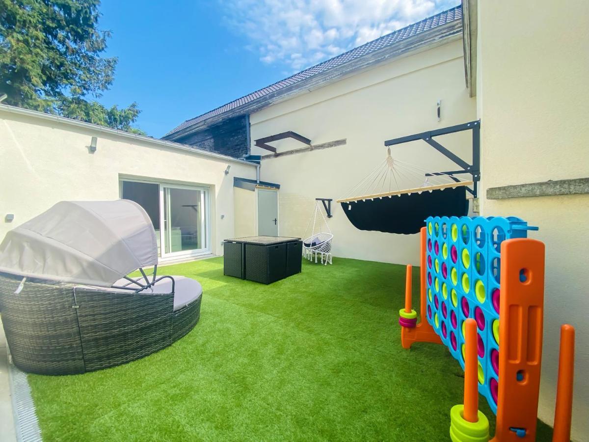 Capsule Thailande I Sauna I Balneo I Console I Jeux En Bois I Cinema I Cour Interieure Trith-Saint-Leger Luaran gambar