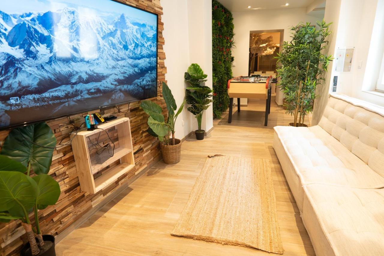 Capsule Thailande I Sauna I Balneo I Console I Jeux En Bois I Cinema I Cour Interieure Trith-Saint-Leger Luaran gambar