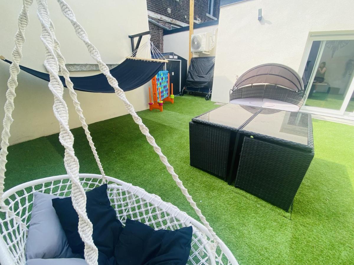 Capsule Thailande I Sauna I Balneo I Console I Jeux En Bois I Cinema I Cour Interieure Trith-Saint-Leger Luaran gambar